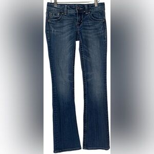 Miss Me Angel Wings Classic Denim Embellished Jeans Sz27 Mid Rise Bootcut Y2K